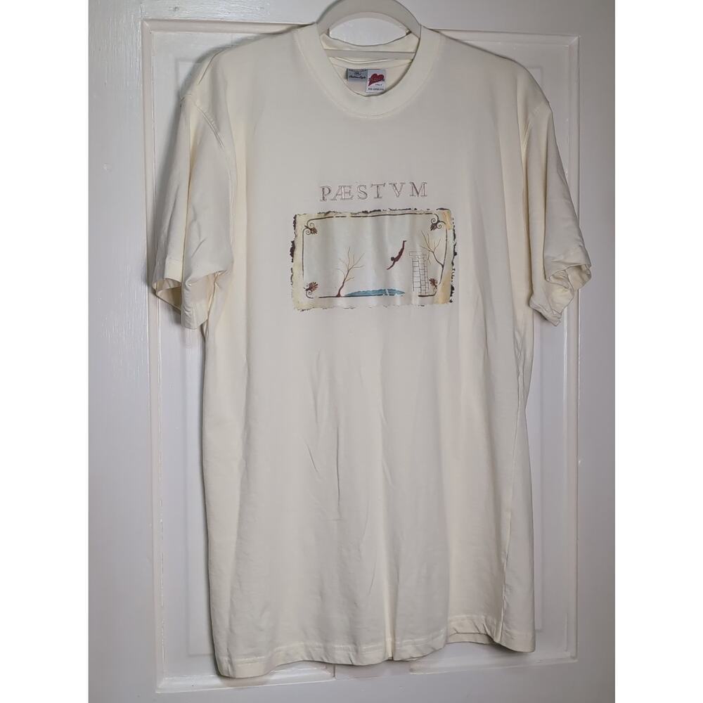 Dipa Italian Style Romb Of The Diver Graphic T Shirt PAESTVM Women's XXL(1184)